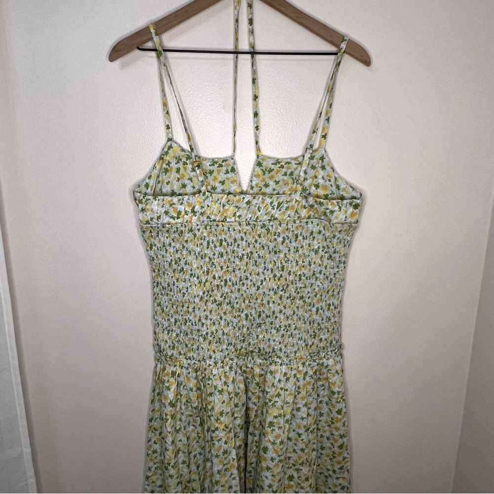 NWT Free People Floral Dress Lavendar Daze Sun Dress Multicolor Size Large MIDI - Picture 7 of 14